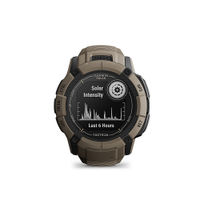 Garmin - Instinct 2X Solar Tactical Edition Smartwatch 50 mm Fiber-reinforced Polymer - Tan