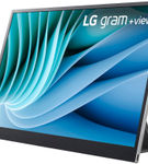 LG - gram +view 16 IPS LED 60Hz Portable Monitor (USB Type-C) - Silver
