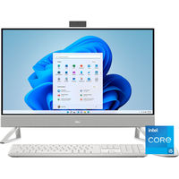 Dell - Inspiron 27" All-In-One Desktop - 13th Gen Intel Core i5 - 8GB Memory - 512GB SSD - White