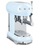 SMEG Semi-Automatic Espresso Machine with 15 bar pressure - Pastel Blue