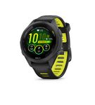 Garmin - Forerunner 265S GPS Smartwatch 42 mm Fiber-reinforced polymer - Black