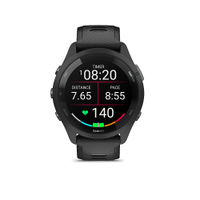 Garmin - Forerunner 265 GPS Smartwatch 46 mm Fiber-reinforced polymer - Black