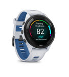 Garmin - Forerunner 265 GPS Smartwatch 46 mm Fiber-reinforced polymer - Black/Whitestone