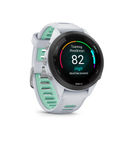 Garmin - Forerunner 265S GPS Smartwatch 42 mm Fiber-reinforced polymer - Black/Whitestone