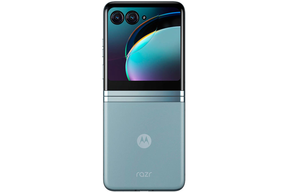 Motorola razr+ 2023 256GB (Unlocked) Glacier Blue PAX60011US - Best Buy