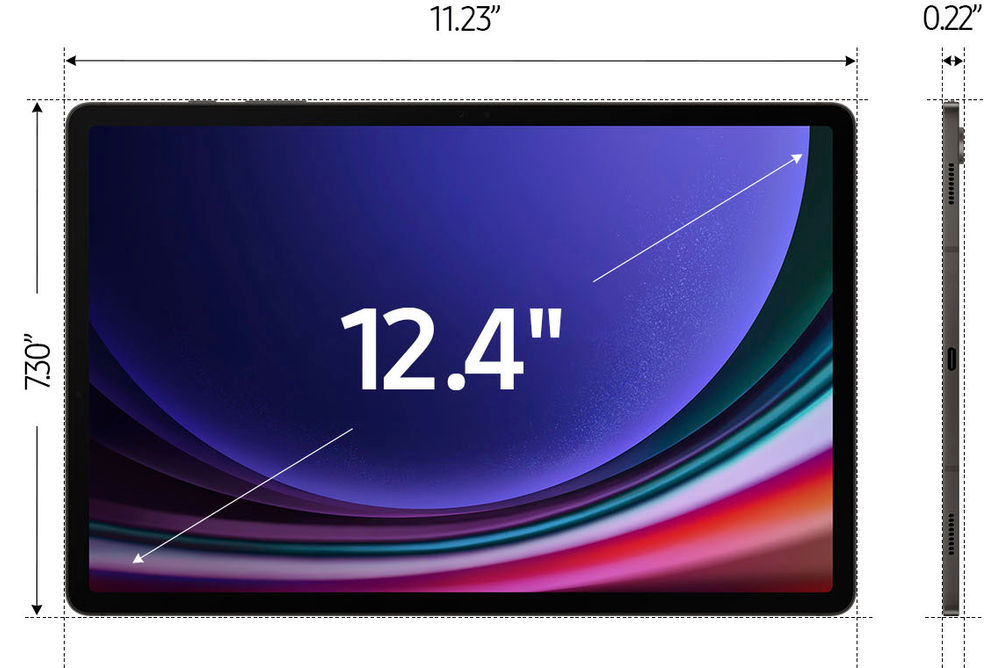 Samsung - Galaxy Tab S9+ - 12.4