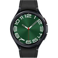 Samsung - Galaxy Watch6 Classic Stainless Steel Smartwatch 47mm LTE - Black