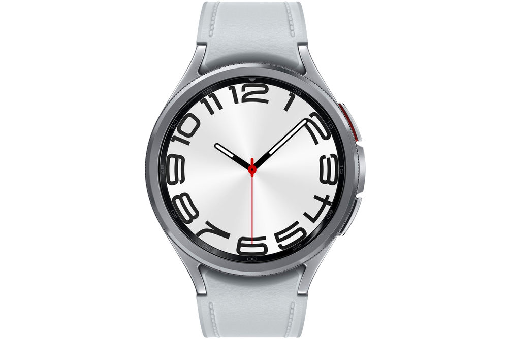 Samsung - Galaxy Watch6 Classic Stainless Steel Smartwatch 47mm LTE - Silver