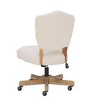 Linon Home Dcor - Kaynorth Button-Tufted French Country Office Chair - Natural