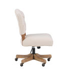 Linon Home Dcor - Kaynorth Button-Tufted French Country Office Chair - Natural