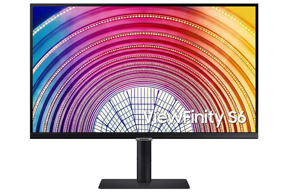 Samsung - ViewFinity S60A 27 IPS LED QHD FreeSync Monitor with HDR10 (HDMI, DisplayPort, USB)