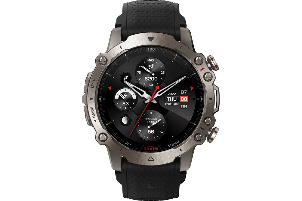 Amazfit - Falcon Smartwatch 32mm Titanium - Black