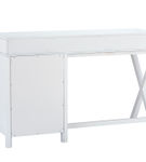 Linon Home Dcor - Penrose Four-Drawer Side Storage Desk - White