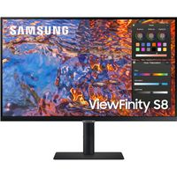 Samsung - ViewFinity S80PB 27" 4K UHD IPS DCI-P3 Matte Display Monitor with HDR 400 (USB-C, Display