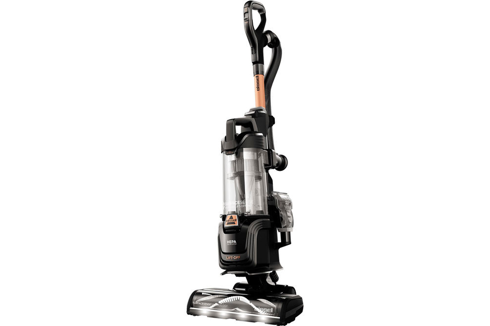 BISSELL - SurfaceSense Allergen Pet Lift-Off Upright Vacuum - Black