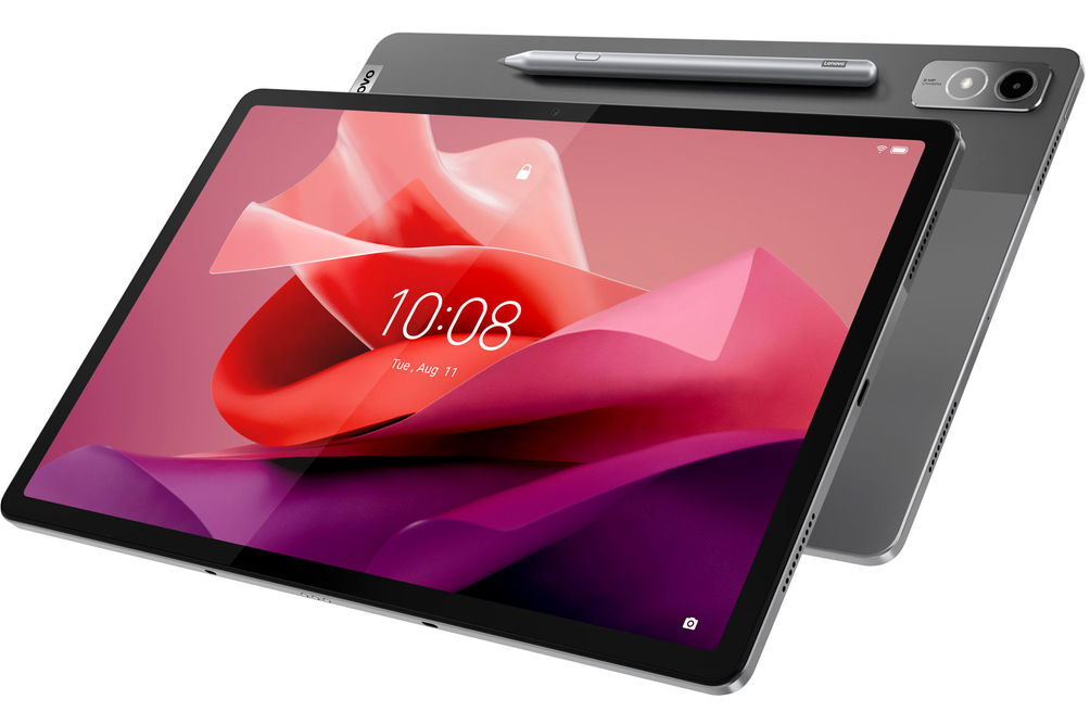 Lenovo - Tab P12 with Lenovo Tab Pen Plus - ZACH0165US - Storm Grey