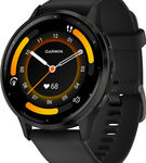 Garmin - Venu 3 GPS Smartwatch 45 mm Fiber-reinforced polymer - Stainless Steel and Black