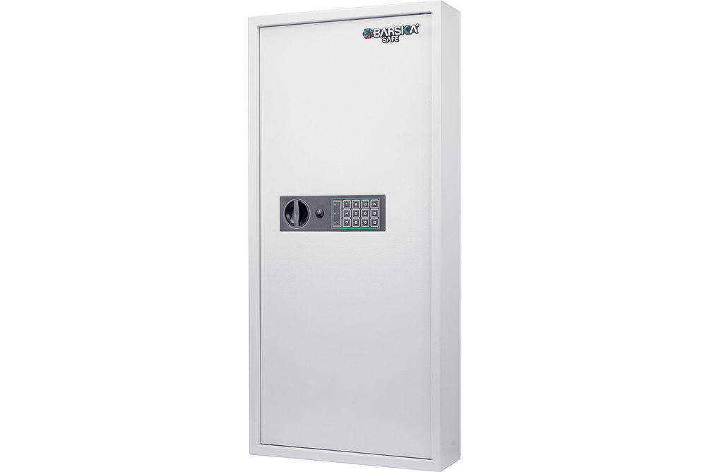 Barska - 240 Key Cabinet Digital Wall Safe - Gray