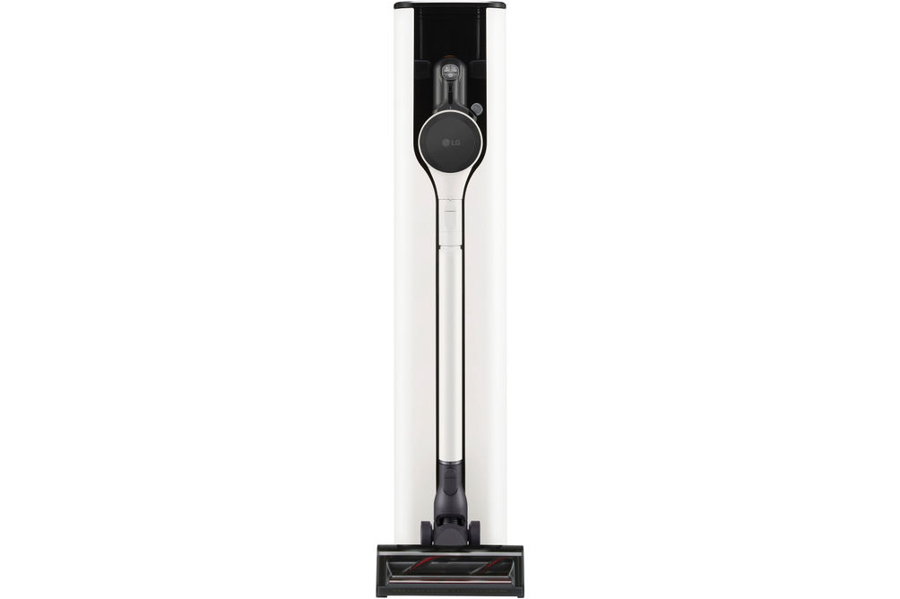 LG - CordZero All-in-One Cordless Stick Vacuum with Dual Floor Max Nozzle - Essence White