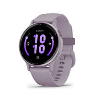 Garmin - vvoactive 5 GPS Smartwatch 42 mm Fiber-reinforced polymer - Metallic Orchid Aluminum and