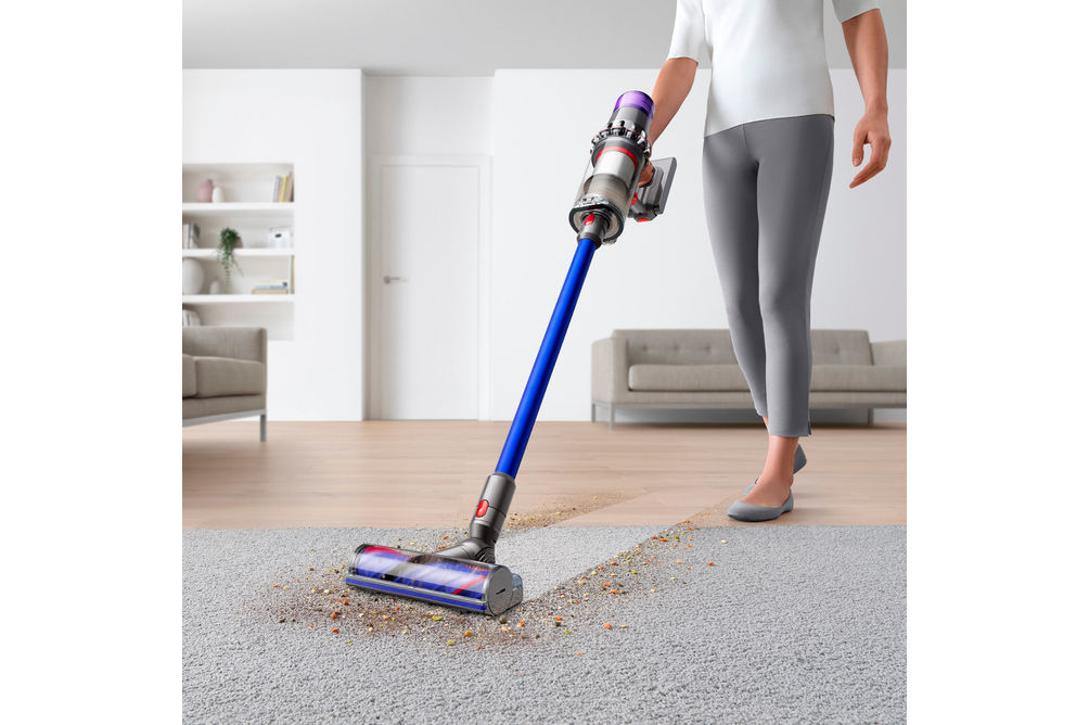 Dyson - V11 Extra Cordless Vacuum with 12 accessories - Blue/Iron