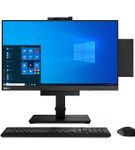 Lenovo - ThinkCentre M75q Gen 2 Desktop - AMD Ryzen 5 PRO 5650GE - 16GB Memory - 256GB SSD - Black