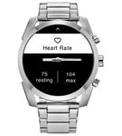 Citizen - CZ Smart Unisex Hybrid 42.5mm Stainless Steel Smartwatch with Silvertone Stainless Steel