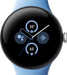 Google - Pixel Watch 2 Polished Silver Smartwatch with Bay Active Band LTE - Polished Silver