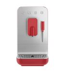 SMEG BCC02 Single Serve Fully-Automatic Coffee Maker With Steamer - Red