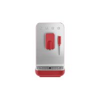 SMEG BCC02 Single Serve Fully-Automatic Coffee Maker With Steamer - Red