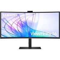 Samsung - ViewFinity S65VC 34" Ultra-WQHD 100Hz AMD FreeSync HDR10 Curved Monitor with Built -in