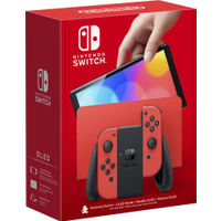Nintendo Switch - OLED Model: Mario Red Edition - Red