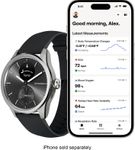 Withings - ScanWatch 2 - Heart Health Hybrid Smartwatch - 42mm - Black/Silver