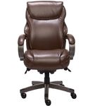 La-Z-Boy - Premium Hyland Executive Office Chair - Gray/Brown