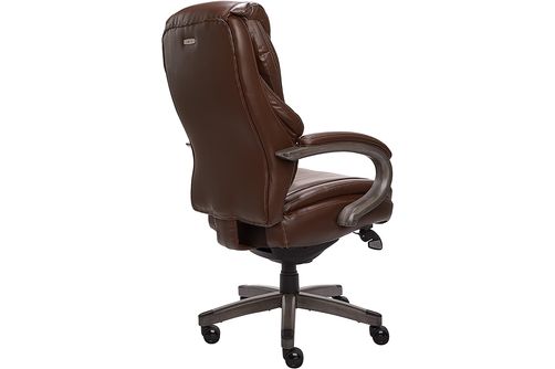 La-Z-Boy - Premium Hyland Executive Office Chair - Gray/Brown