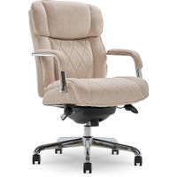 La-Z-Boy - Sutherland Fabric Office Chair - Cream