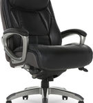 Serta - Lautner Executive Office Chair - Black with Gray Mesh