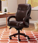 La-Z-Boy - Premium Hyland Executive Office Chair - Coffee Brown