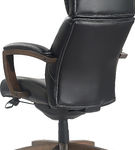 La-Z-Boy - Greyson Modern Faux Leather Executive Chair - Black