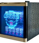 Cooluli - Coca-Cola League of Legends Ultimate 1.7 CU. FT. Mini Fridge - Limited Edition - Black