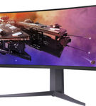 LG - UltraGear 45 Curved QHD 200Hz 1-ms FreeSync Premium Gaming Monitor with HDR (Display Port, HD