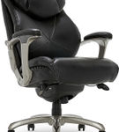 La-Z-Boy - Cantania Bonded Leather Executive Office Chair - Black