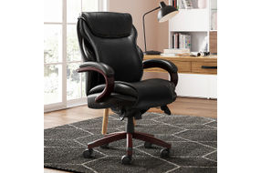 La-Z-Boy - Premium Hyland Executive Office Chair - Black