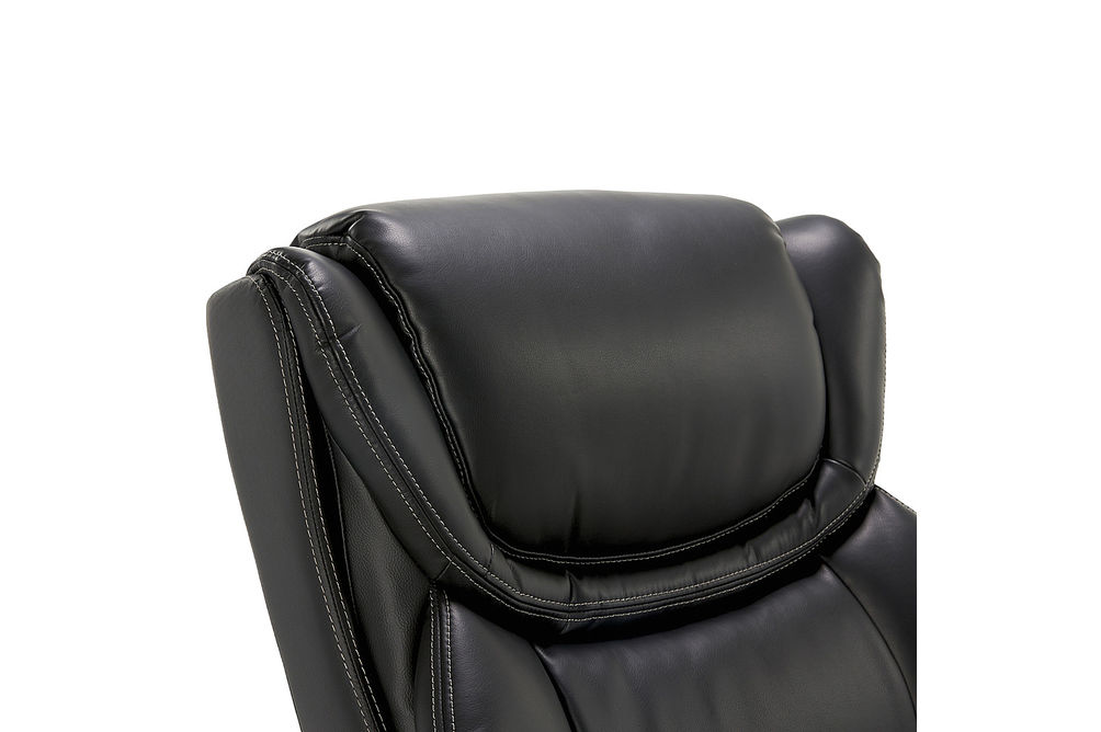 La-Z-Boy - Big & Tall Executive Office Chair with Comfort Core Cushions - Black