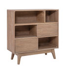 Linon Home Dcor - Rosita Three-Shelf Bookcase - Natural