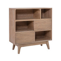 Linon Home Dcor - Rosita Three-Shelf Bookcase - Natural