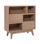 Linon Home Dcor - Rosita Three-Shelf Bookcase - Natural