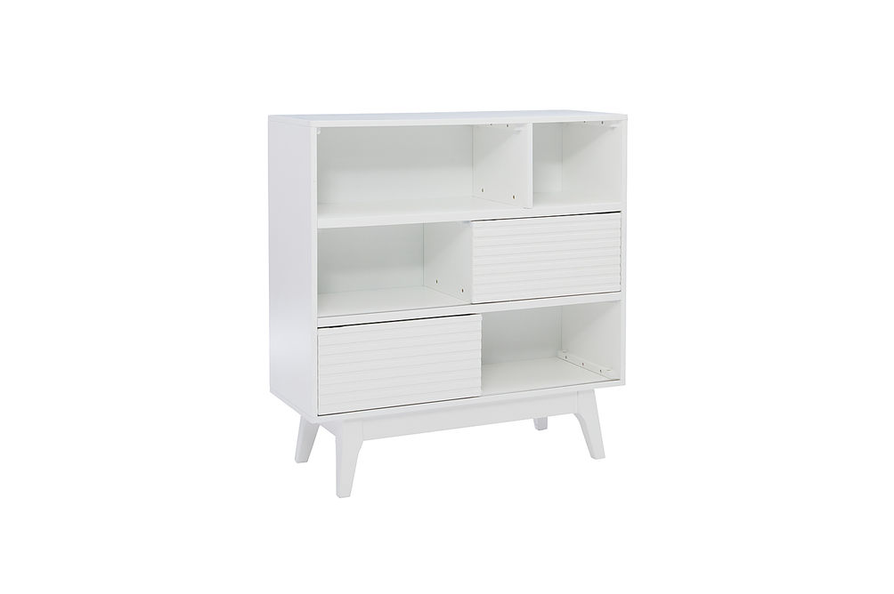 Linon Home Dcor - Rosita Three-Shelf Bookcase - White