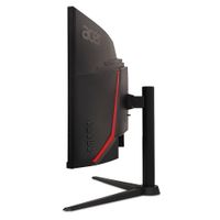 Acer - Nitro XZ342CU V3 34" LCD Curved QHD FreeSync 180Hz 1ms VRB Gaming Monitor with HDR400 (HDMI,