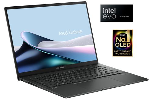 ASUS - Zenbook 14 OLED 14 WUXGA Touch Laptop, Intel Core Ultra 5 - Intel Evo Edition - 8GB Memory